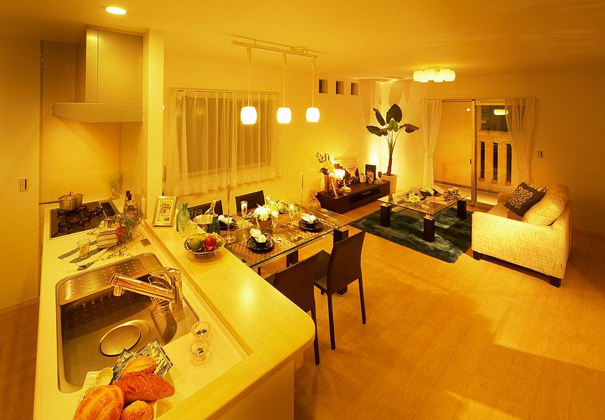 Living. It is very safe because Mimamoreru your child to play in the living room from his wife to cook! (November 2013) Shooting