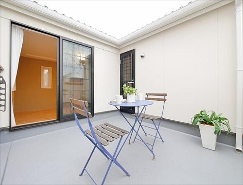 Balcony. 1-15 No. land ・ Model house