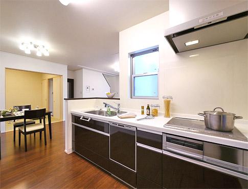 Kitchen. 8-5 No. land ・ Model house