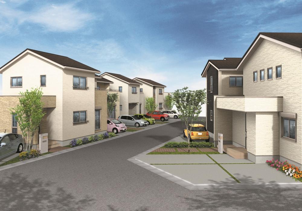 Local appearance photo. Cityscape Rendering