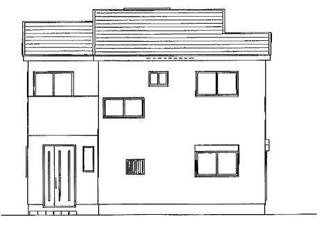 Rendering (appearance). Local elevational view