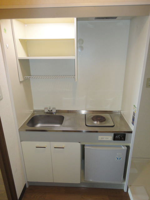 Kitchen. It is an electric stove ^^