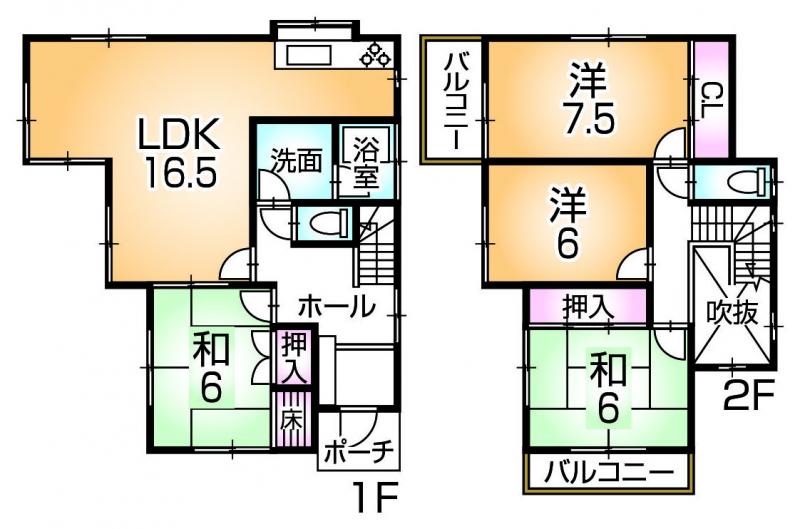 The entire compartment Figure. Floor plan
