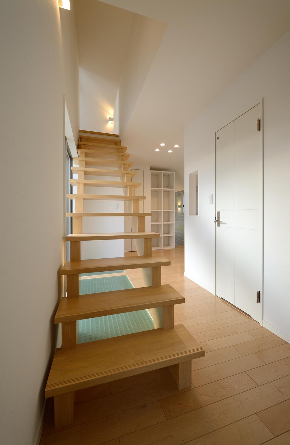 Other introspection. ◆ Stairs to the terrace (March 2013) Shooting