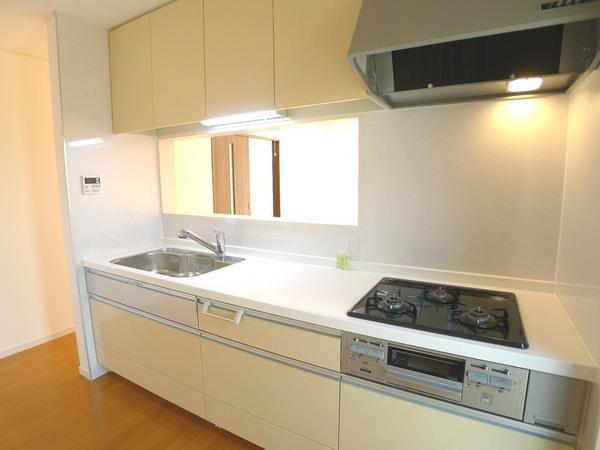 Kitchen. Also happily cooking in face-to-face kitchen.