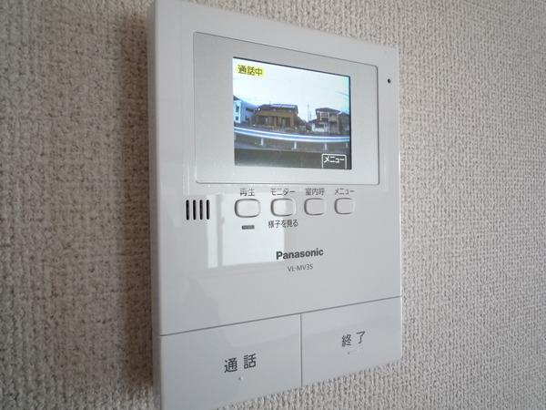 Other. Visitors check in TV Intercom.