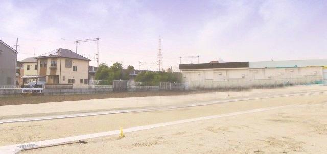 Local land photo. If it is close to facility enhancement, The city of daily life comfortable Sunny spread of the countryside