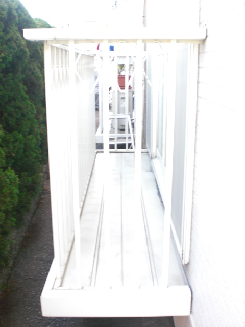 Balcony. South-facing balcony - in per diem good ^^