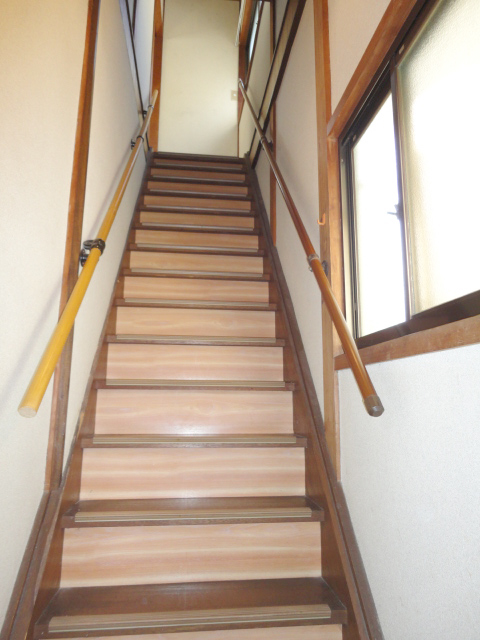 Other room space. Staircase with handrails ^^