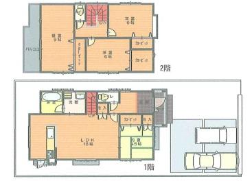 Floor plan. 26,800,000 yen, 4LDK, Land area 134.2 sq m , Building area 99.36 sq m newly built single-family Kakogawa Befuchoshinobekita cho Floor plan