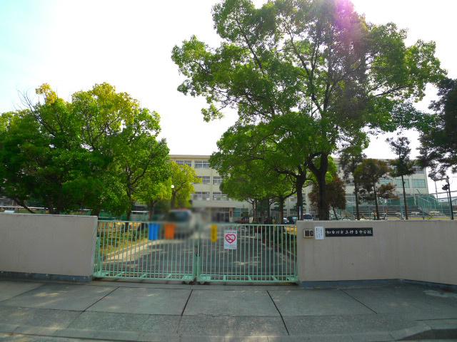 Junior high school. Kakogawa Tategamikichi until junior high school 1286m