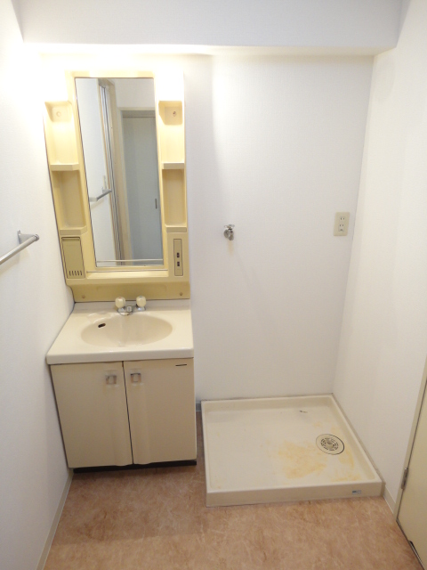 Washroom. Washbasin & Indoor Laundry Area!