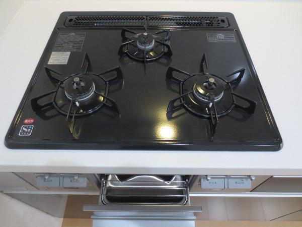 Kitchen. Of large capacity closet.