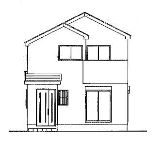 Rendering (appearance). Local elevational view