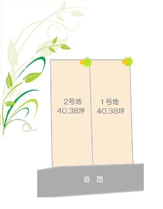 Building plan example (Perth ・ Introspection). The remaining 1 compartment ((2) No. land)! ! 