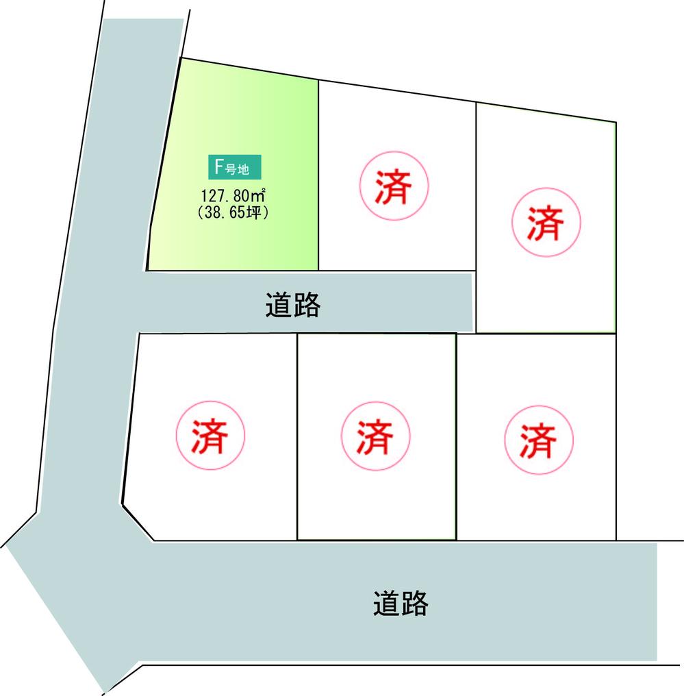 Compartment figure. 24,800,000 yen, 4LDK, Land area 127.8 sq m , Building area 101.25 sq m