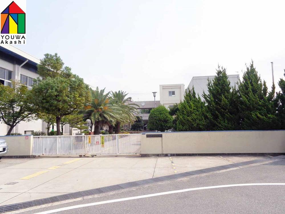 Junior high school. Harima-cho stand Harima until junior high school 417m