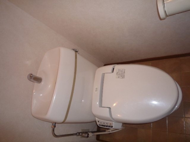 Toilet. Happy is Washlet.