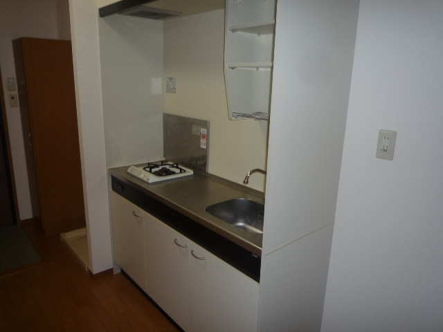 Kitchen. Kitchen of white keynote.