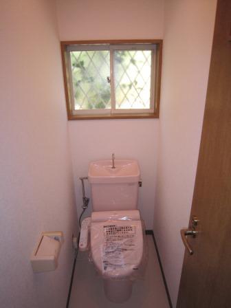 Toilet. Indoor shooting