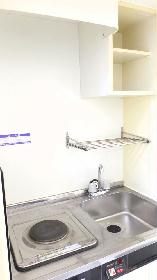 Kitchen. Electric stove equipped