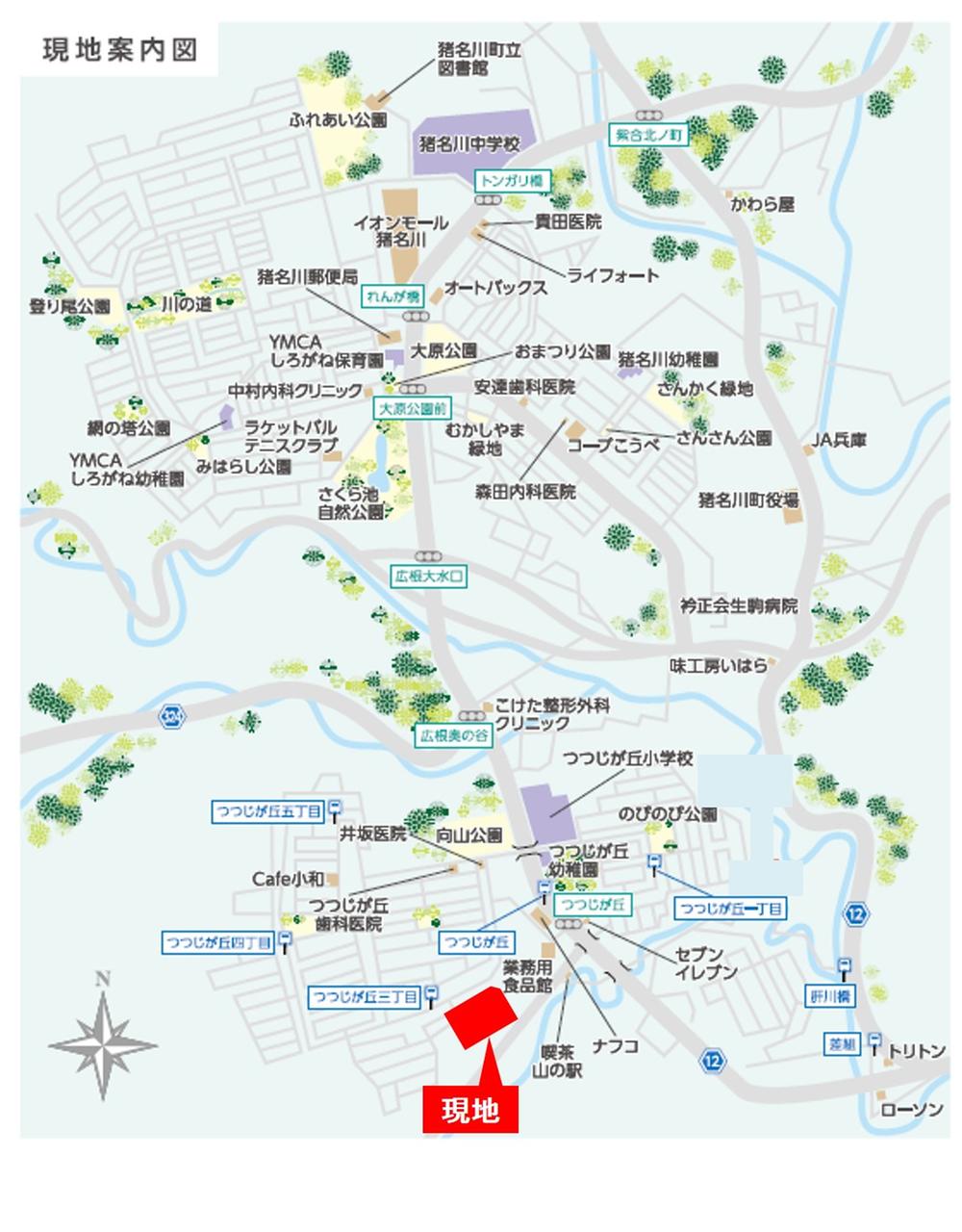 Local guide map