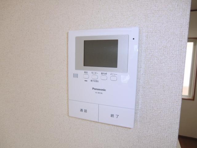 Security equipment. Local photos (color monitor intercom)