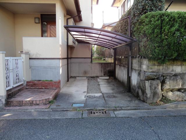 Parking lot. Car space of Property