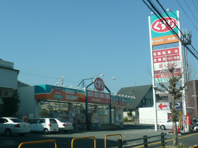 Dorakkusutoa. Drag Segami Nissei Chuo 338m to (drugstore)