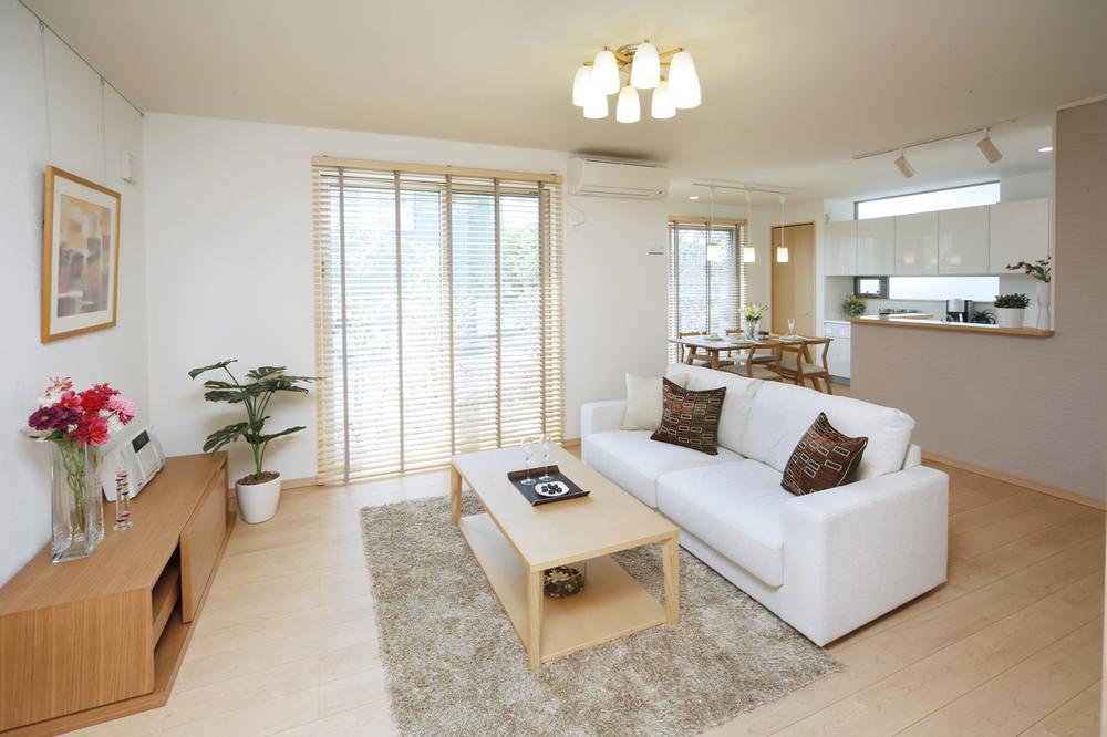 Living. Model house (S-1 No. land)  ※ Sales already dwelling unit