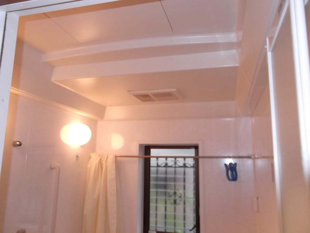 Bathroom. Bathroom with heating dryer