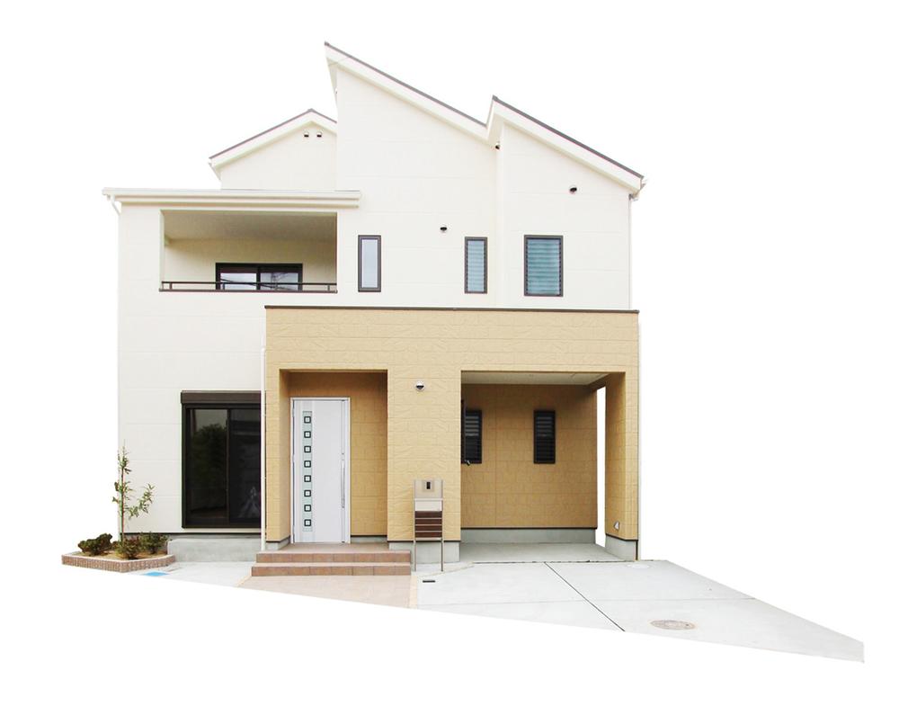 Local appearance photo. Local (10 May 2013) adopted the power board of shooting Asahi Kasei Construction Materials. Thermal insulation properties ・ Fire resistance ・ Excellent sound insulation. 