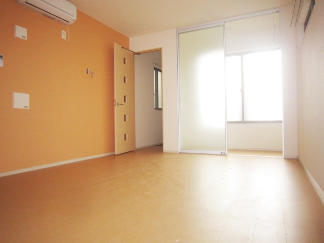 Living and room. It is currently under construction