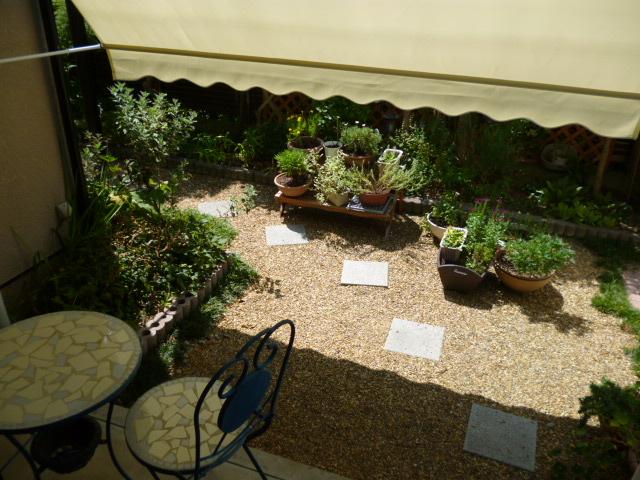 Garden. Living the south side of the garden