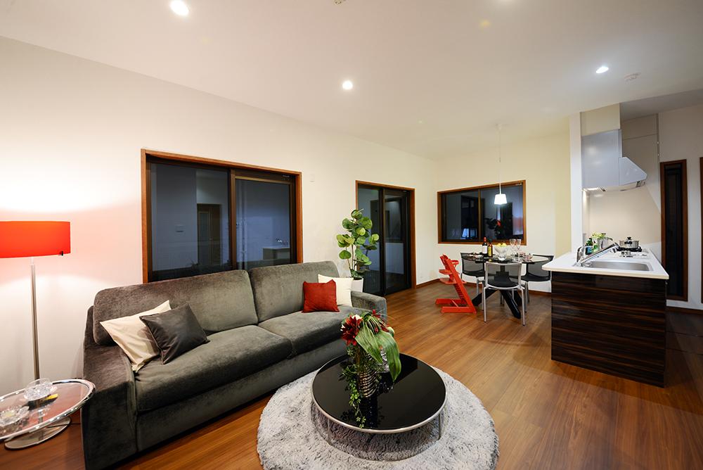 Model house photo. Model house