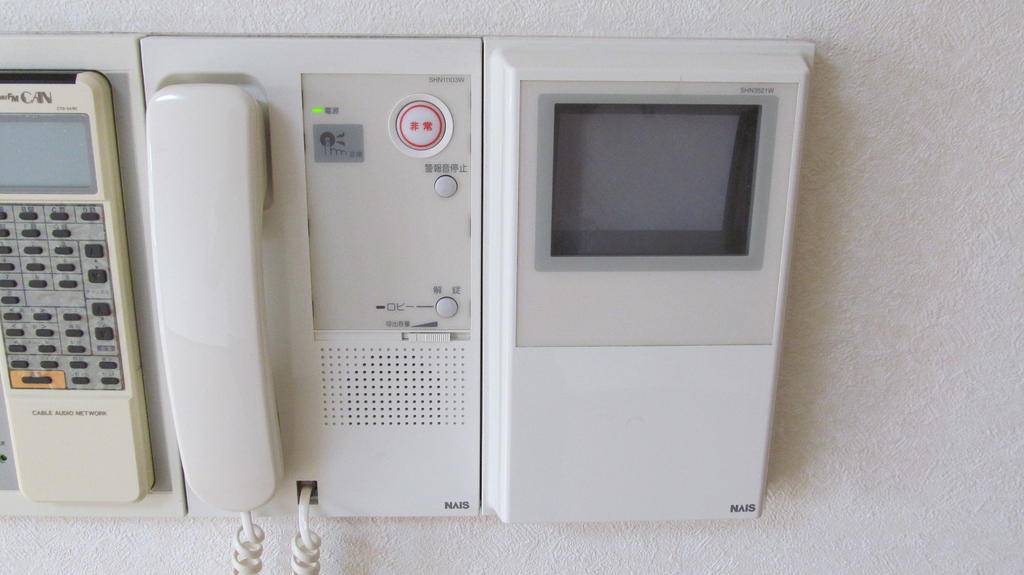 Security. Peace of mind there is intercom