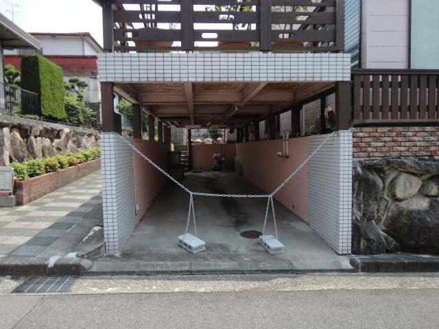 Parking lot. Property parking