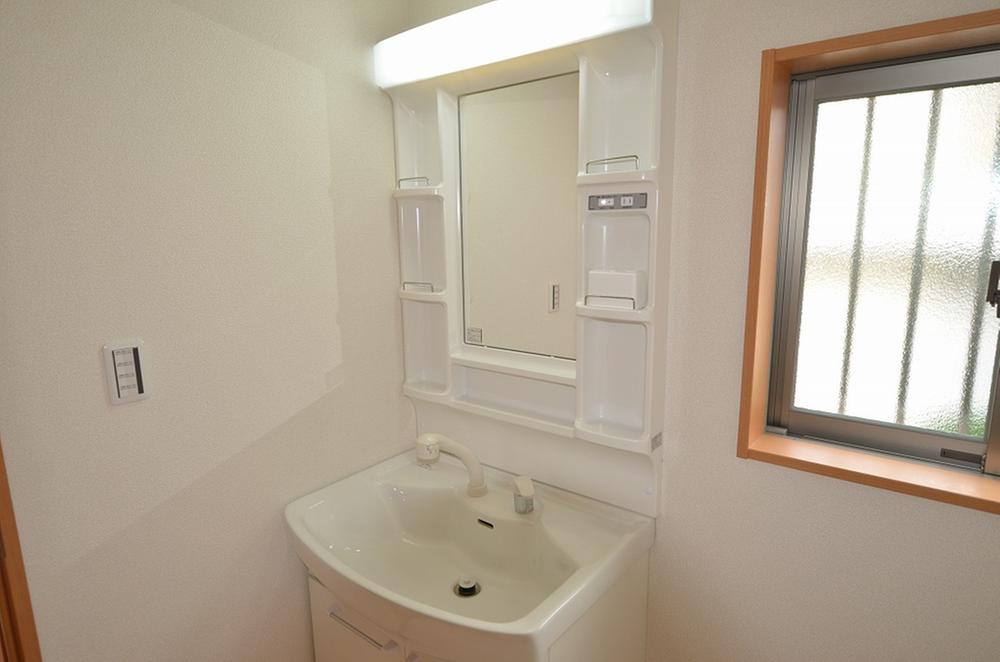 Wash basin, toilet. Washstand photo of