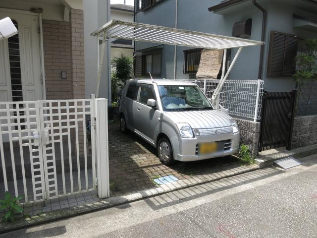 Parking lot. Property parking