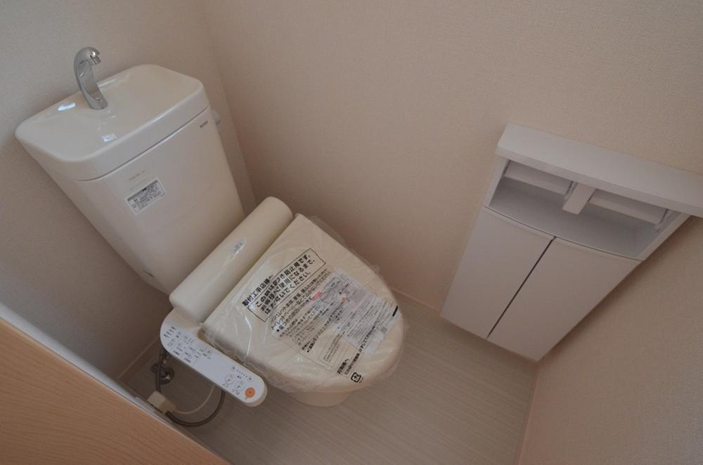 Toilet. Construction example photo of toilet