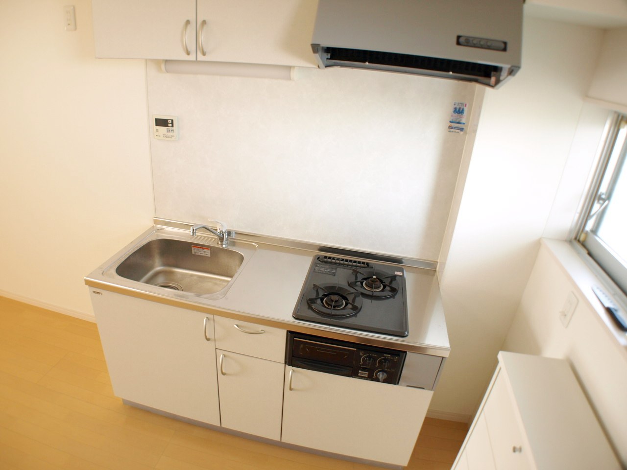 Kitchen. It is makeover in system kitchen