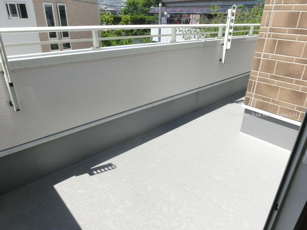 Balcony. Wide balcony adoption. 