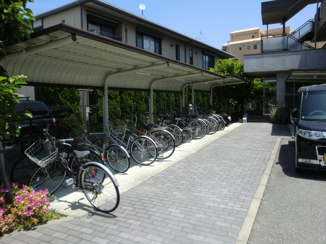 Other common areas. Covered parking lot