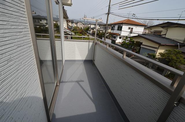 Balcony. Example of construction of a balcony