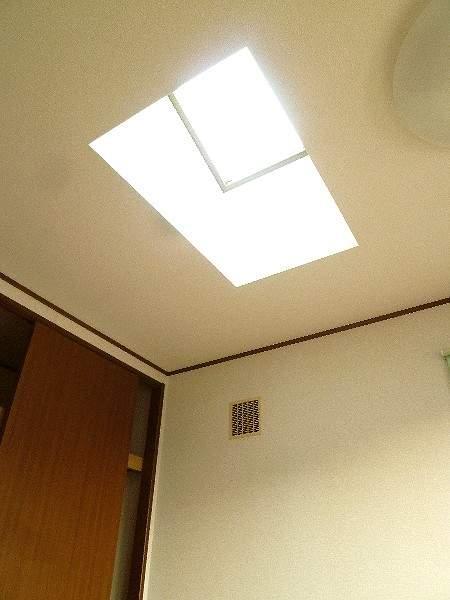 Non-living room. There is a vaulted ceiling bright Western-style