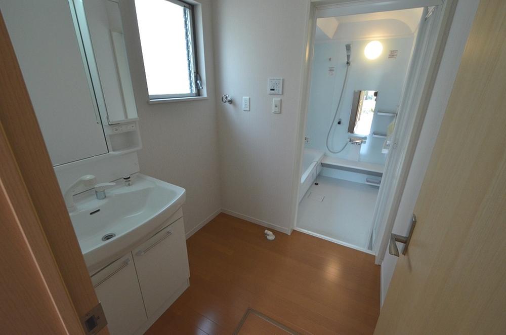 Wash basin, toilet. Wash basin ・ Example of construction photos of washroom