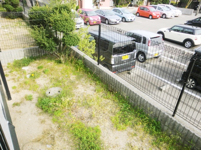 Garden. With a private garden