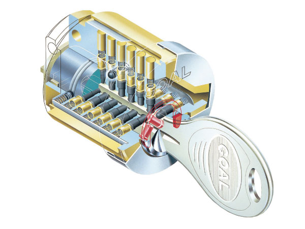 Security.  [Dimple key] To the entrance door, In order to increase the resistance to picking performance, Adopt a reversible dimple key of extremely difficult, high-precision incorrect lock. Because the key is a reversible type there is no direction at the time of insertion, You can make the insertion of the key more easily (conceptual diagram)