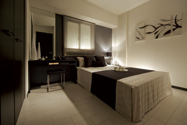 Interior.  [Master bedroom] It delivers moments of peace to couple, The main bedroom of the spacious breadth. Also comfortably Masu fun Me, such as quiet socializing and reading. Also, Also provided tall type of closet that rich clothing can also be accommodated with a room ( ※ )