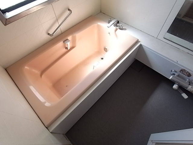 Bath. Spacious a bath that can be enough to bathe in two